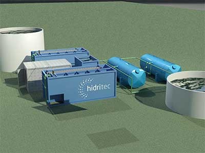 Modular water treatment plant